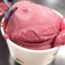 Sorbetto di uva fragola